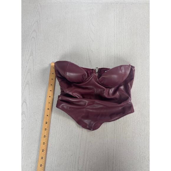 NWT Princess Polly Love Sculpt Bustier Vamp Alternative Goth Baddie - Picture 4 of 6